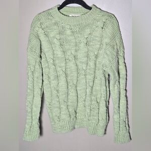 Anthropologie Pastiche Chunky Knit Alpaca‎ Blend Heritage Lagenlook Sweater, Sm